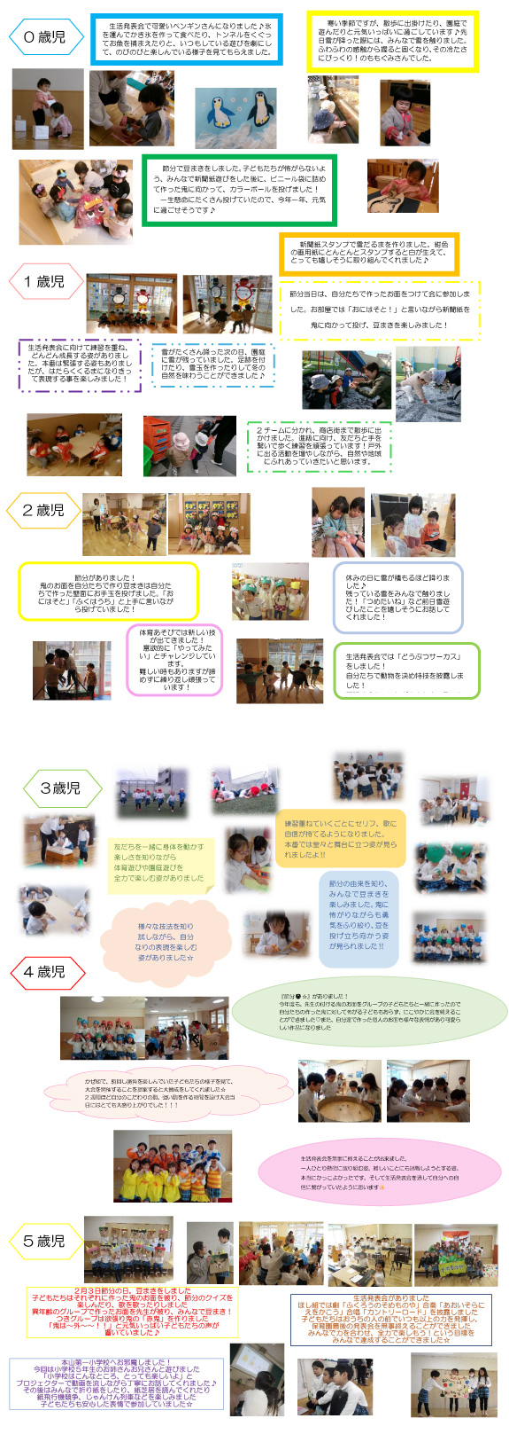 2026年3月 園の様子