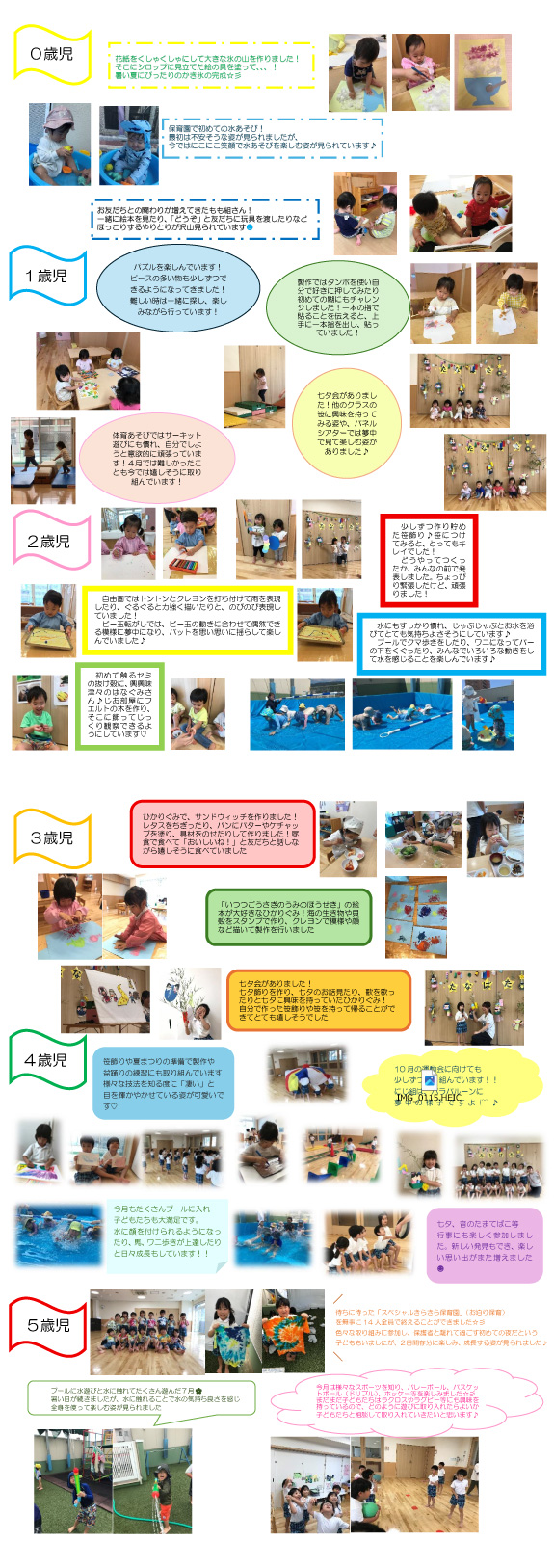 2026年8月 園の様子